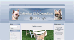 Desktop Screenshot of chihuahuaklub.de